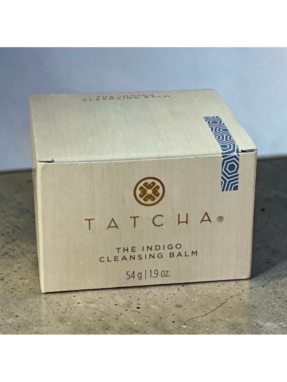 Tatcha The Indigo Cleansing Balm 1.9oz Full Sz Makeup Remover Face Cleanser $39